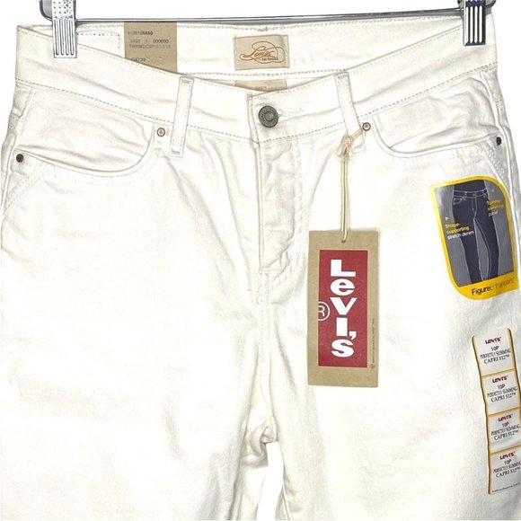 Levi's 512 Perfectly Slimming Bermuda Denim Shorts - Picture 4 of 8